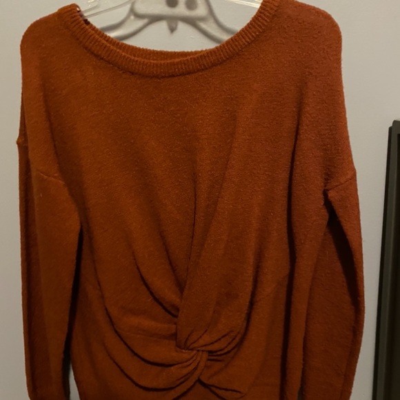 Umgee rusted orange sweater size M- L!! - Picture 1 of 2